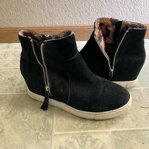 steve madden wedge fashion sneaker